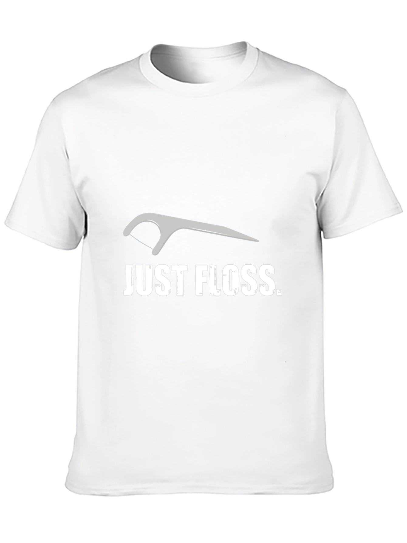 Just Floss Graphic Tee - Dental Hygiene T-Shirt