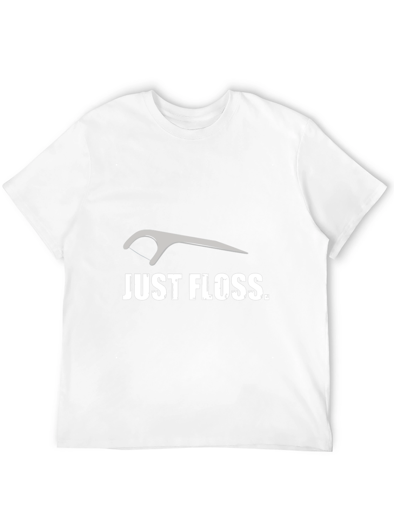 Just Floss Graphic Tee - Dental Hygiene T-Shirt