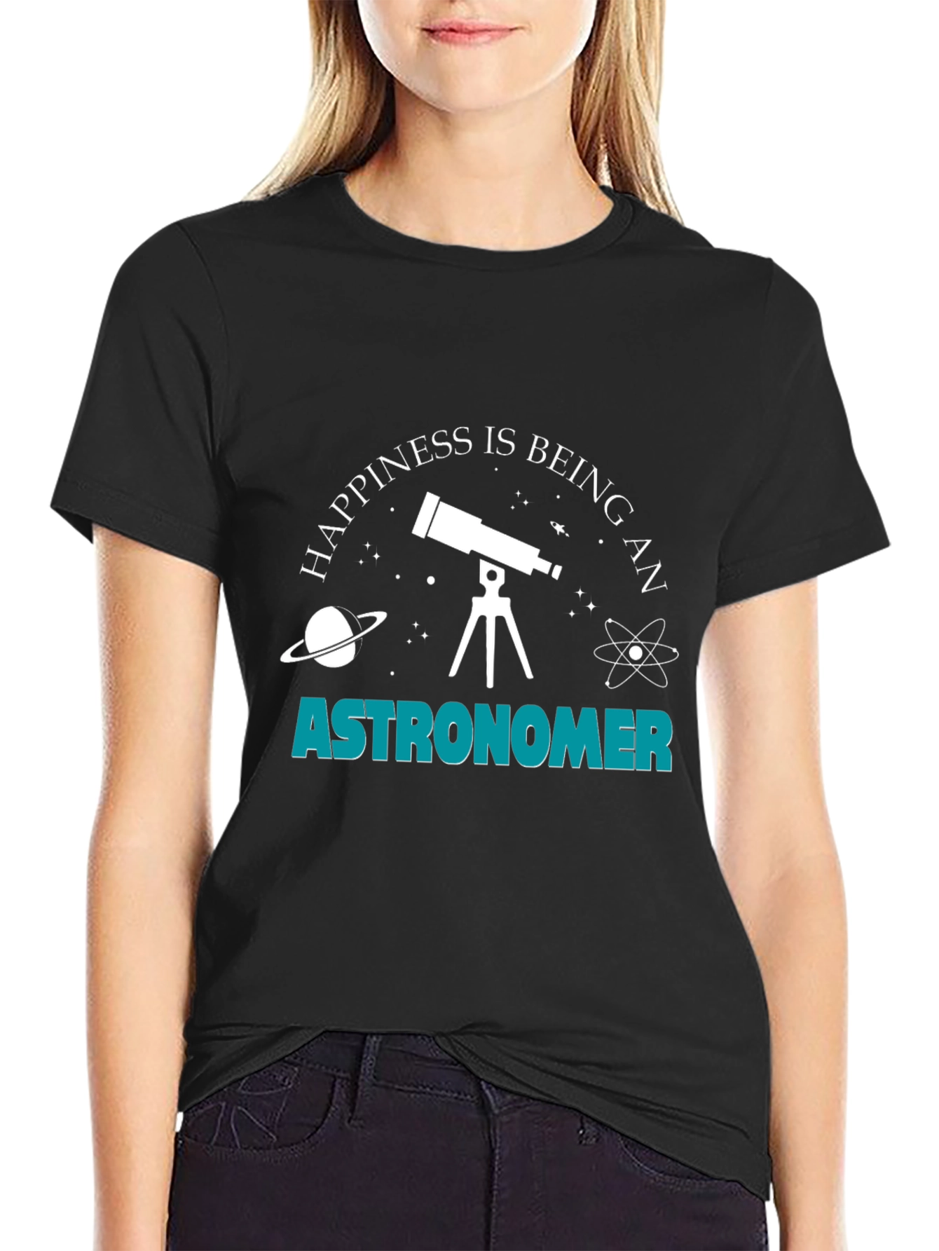 Astronomer Happiness Graphic Tee