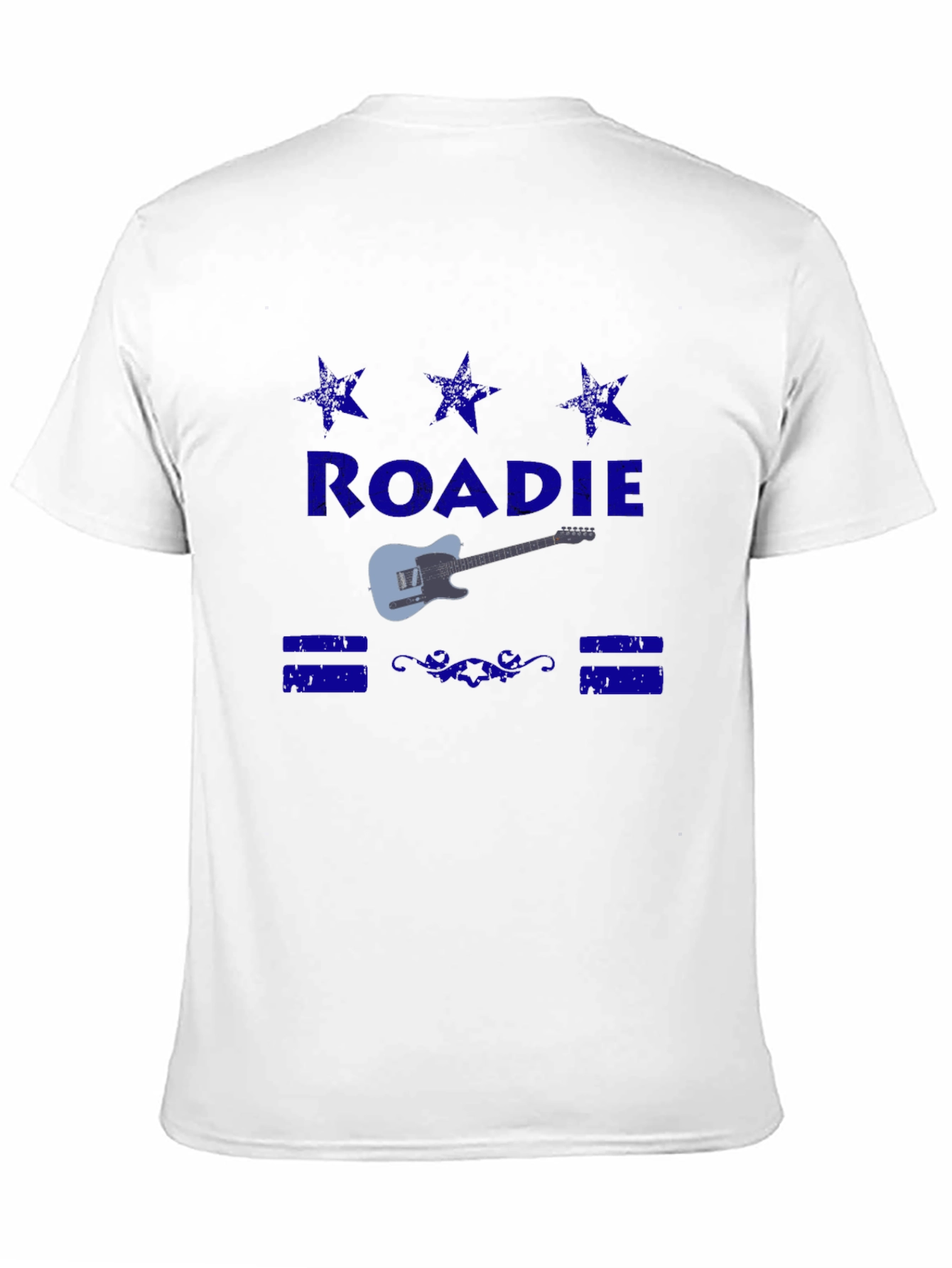 Roadie Guitar T-Shirt - Classic Crew Neck Tee