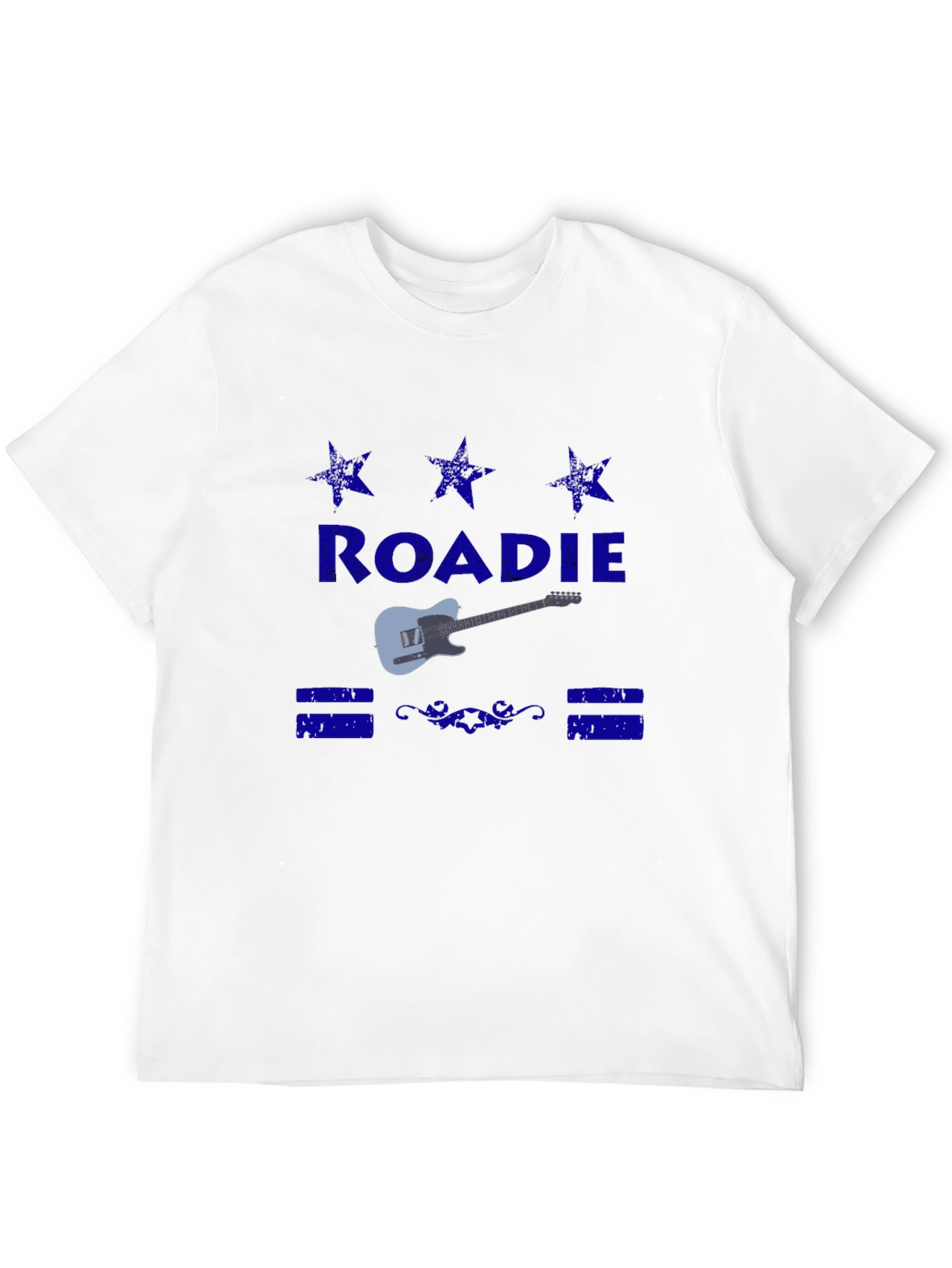 Roadie Guitar T-Shirt - Classic Crew Neck Tee