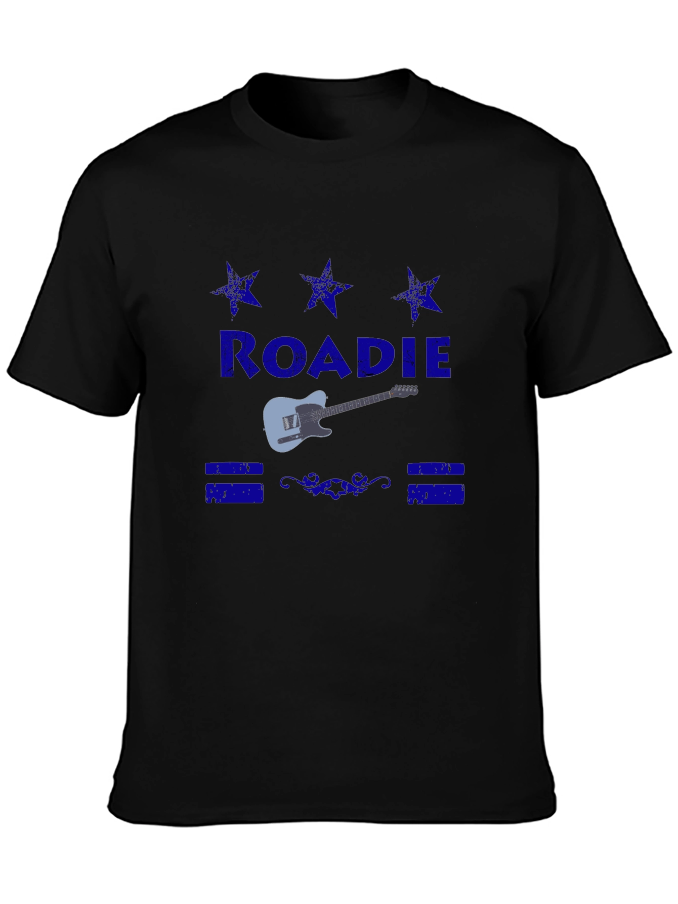 Roadie Guitar T-Shirt - Classic Crew Neck Tee