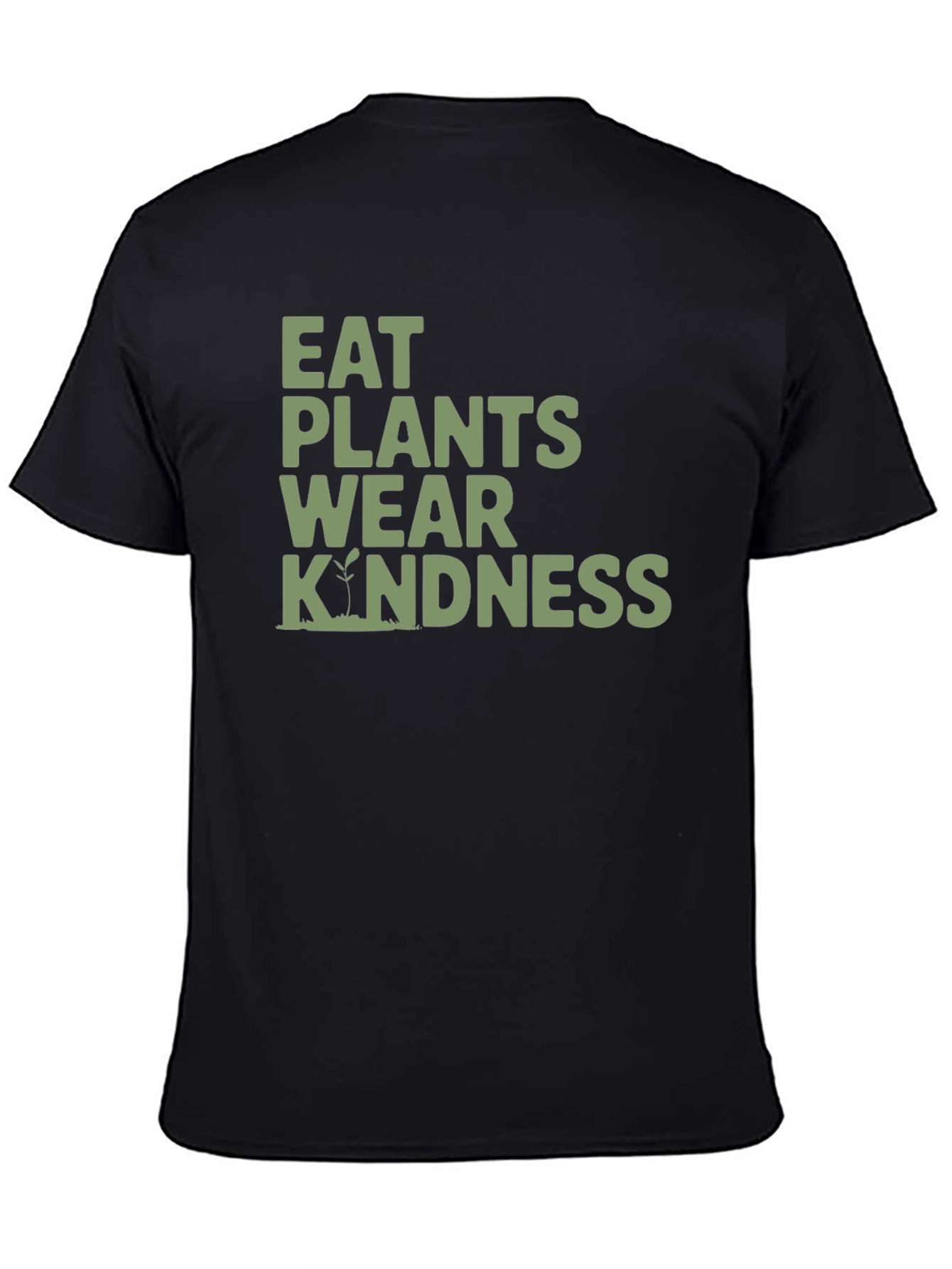 Eat Plants Wear Kindness Graphic Tee