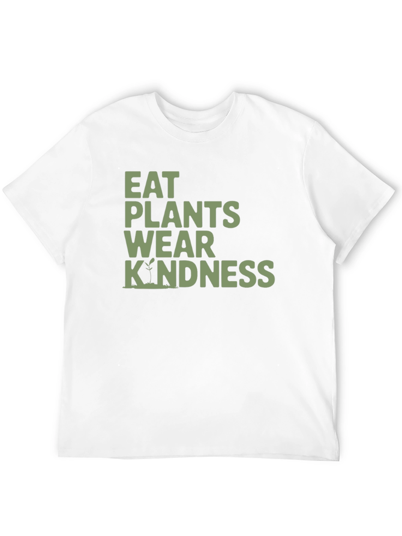 Eat Plants Wear Kindness Graphic Tee