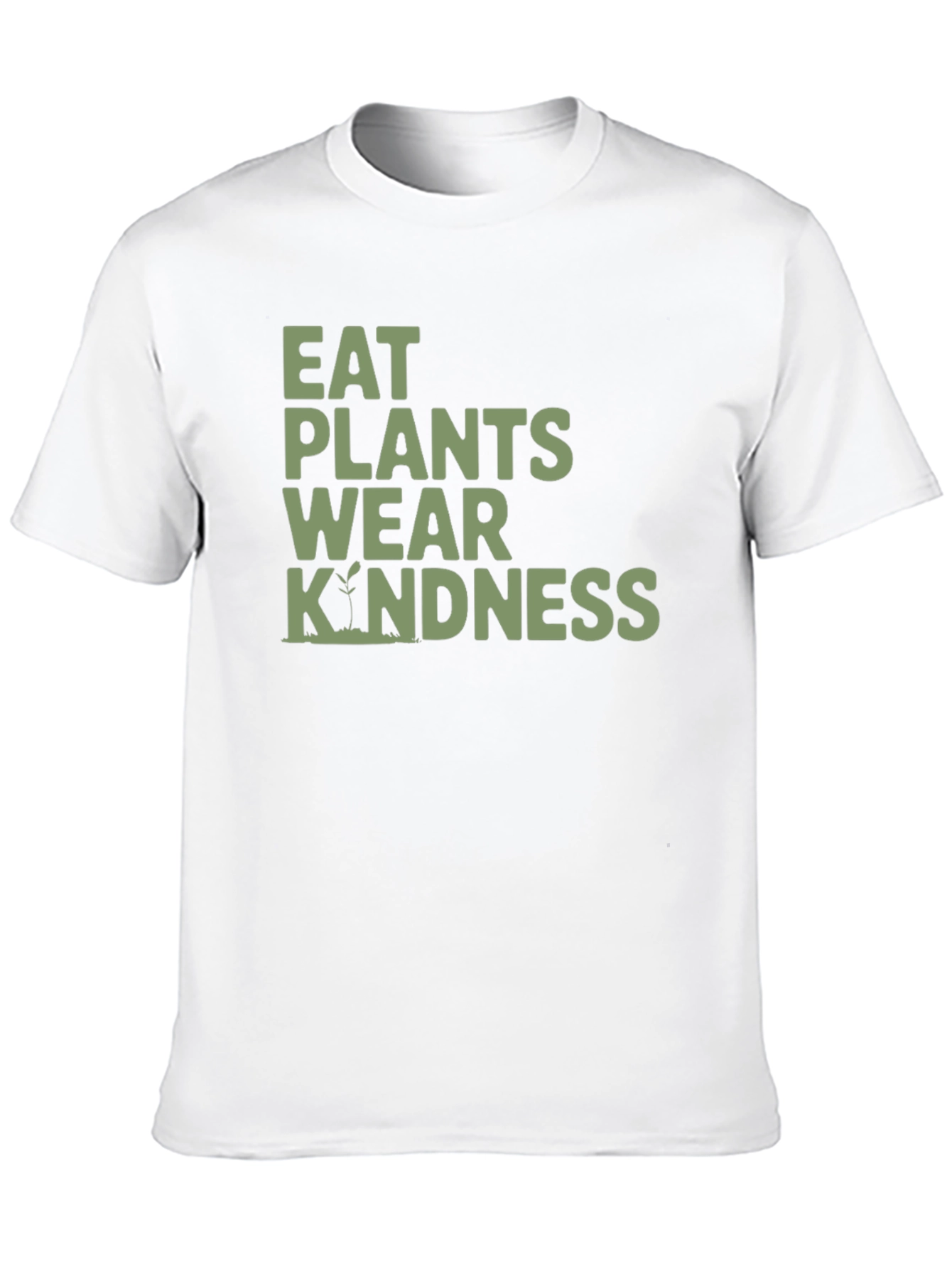 Eat Plants Wear Kindness Graphic Tee