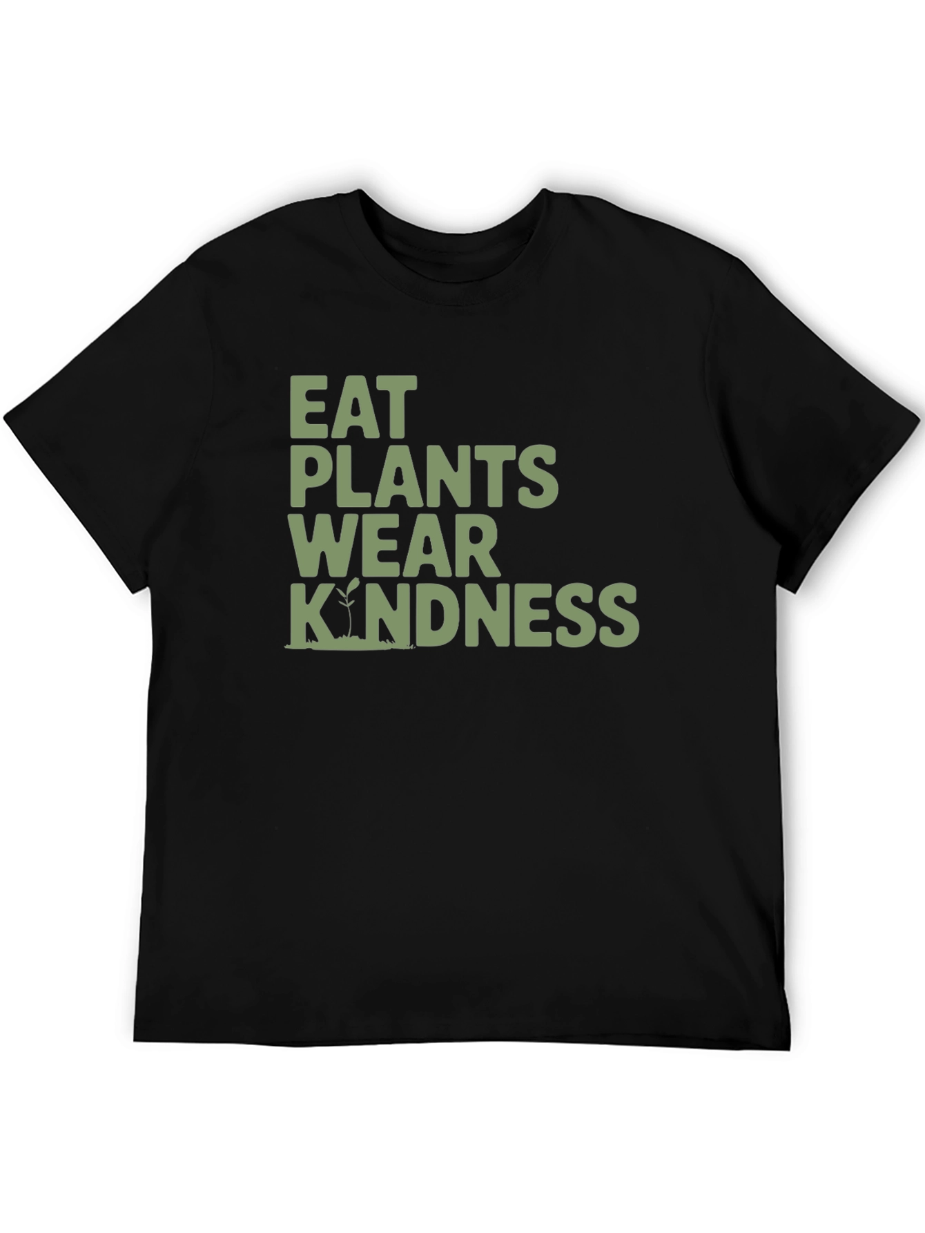 Eat Plants Wear Kindness Graphic Tee