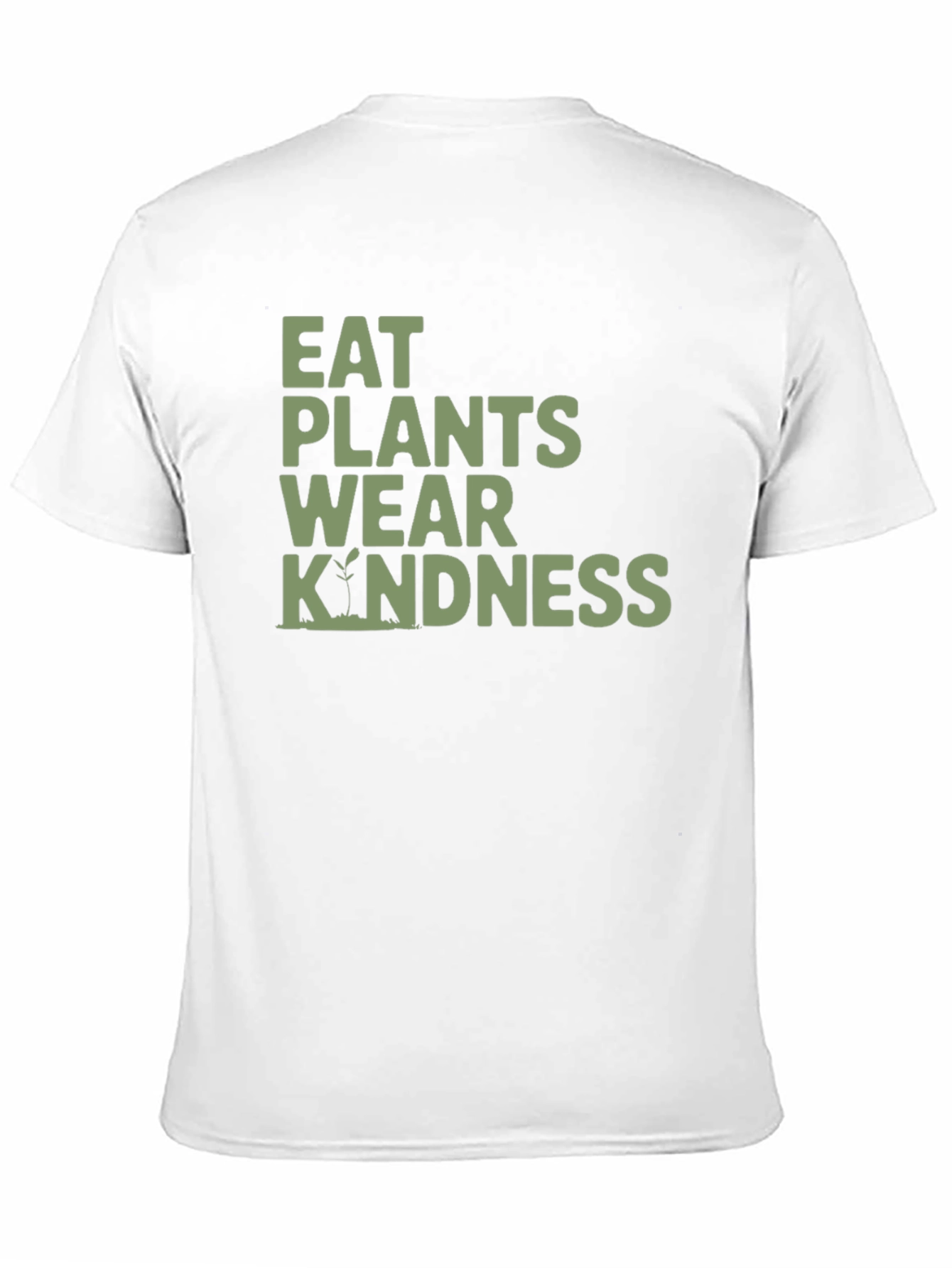 Eat Plants Wear Kindness Graphic Tee