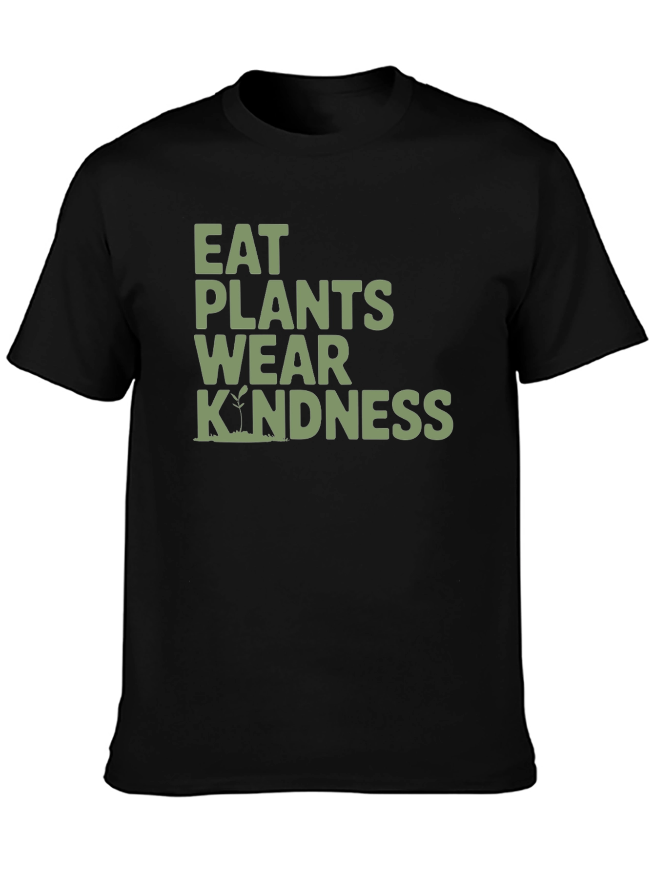 Eat Plants Wear Kindness Graphic Tee
