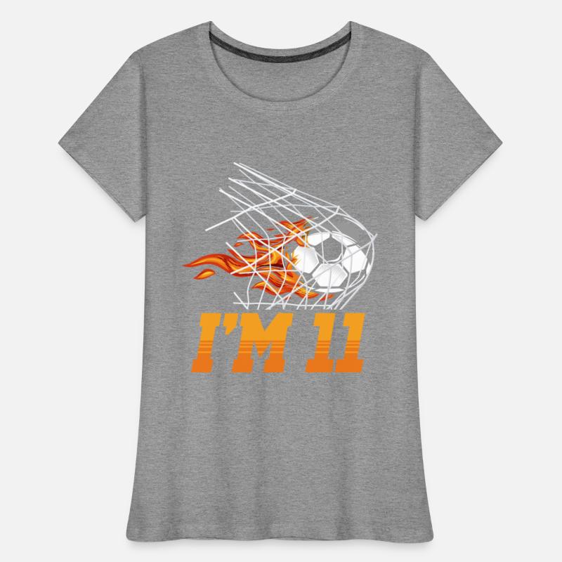 I'm 11 Sports Football Goal 11th Birthday Kid