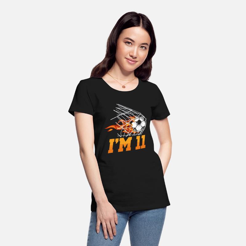 I'm 11 Sports Football Goal 11th Birthday Kid