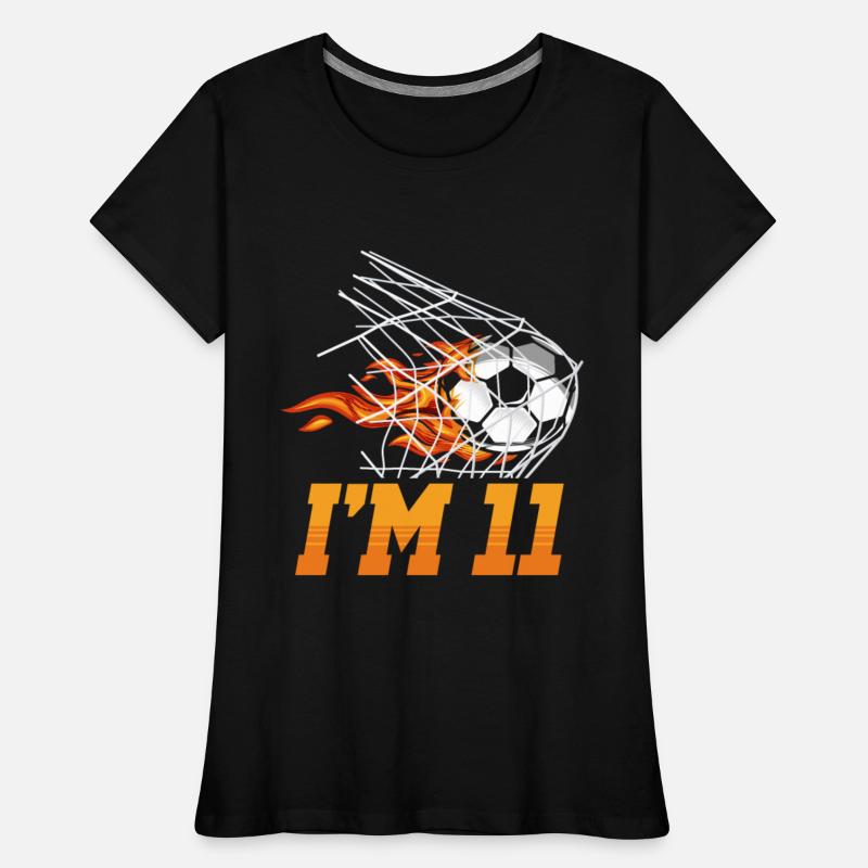 I'm 11 Sports Football Goal 11th Birthday Kid