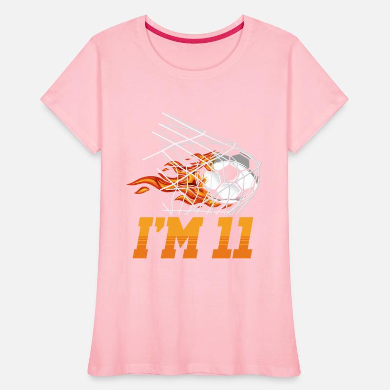 I'm 11 Sports Football Goal 11th Birthday Kid