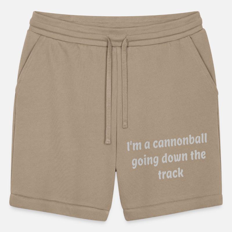 I'm a cannonball going down the track