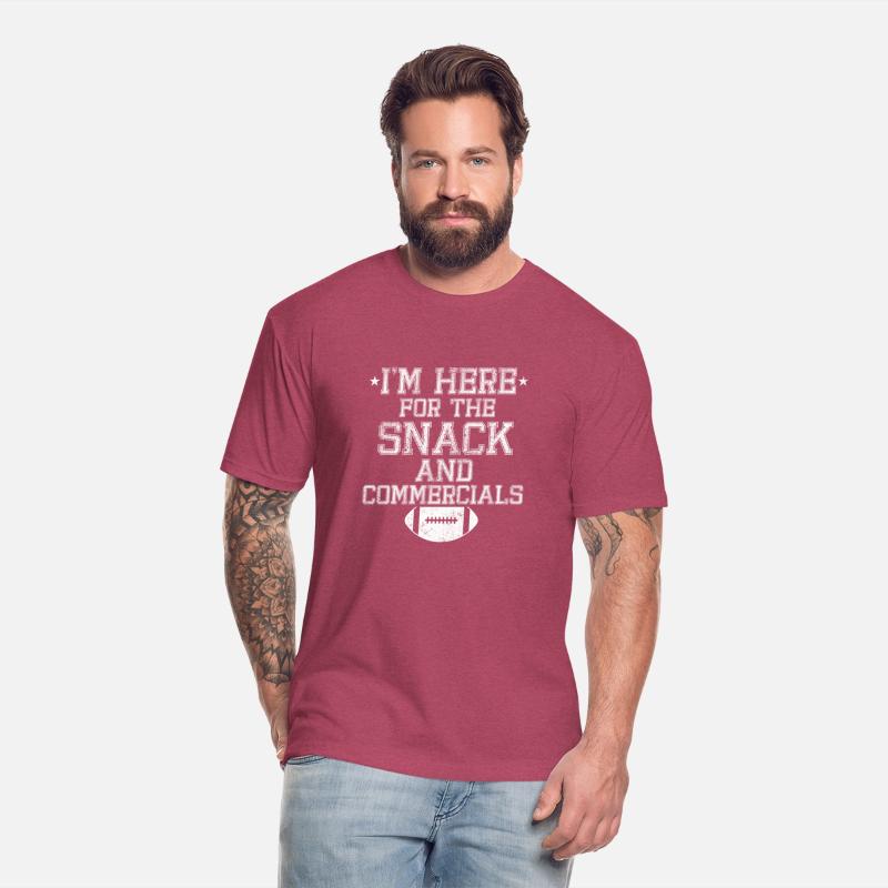 I'M Here For The Snack And Commercials Football