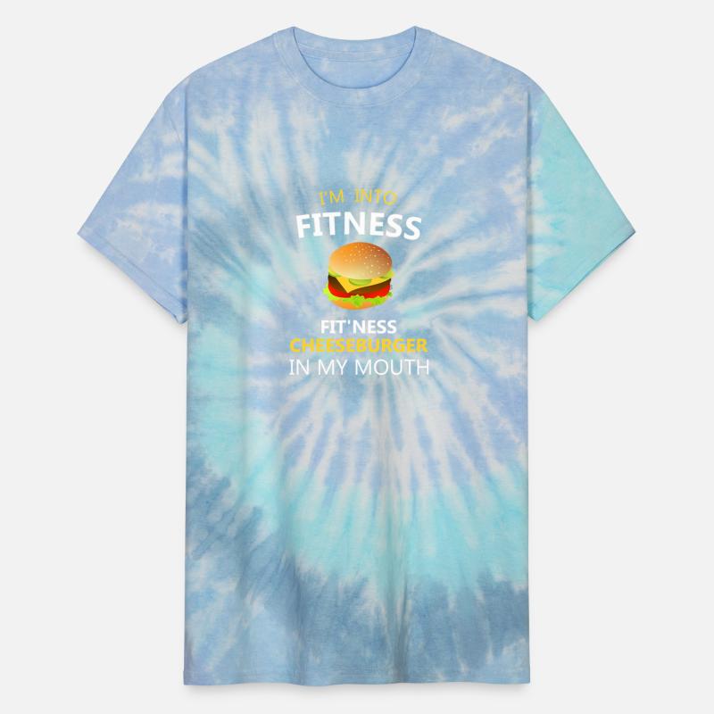I'M Into Fitness Fit Ness Cheeseburger In My Mouth