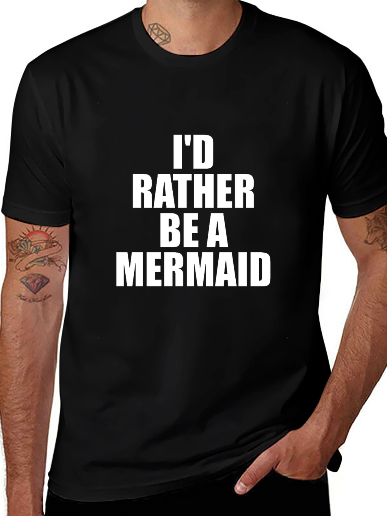 Id Rather Be A Mermaid T-Shirt
