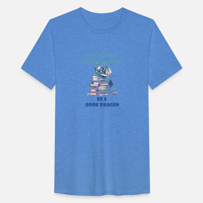 In A World Full Of Bookworms Be A Book Dragon