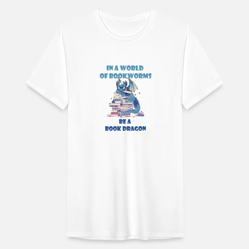 In A World Full Of Bookworms Be A Book Dragon