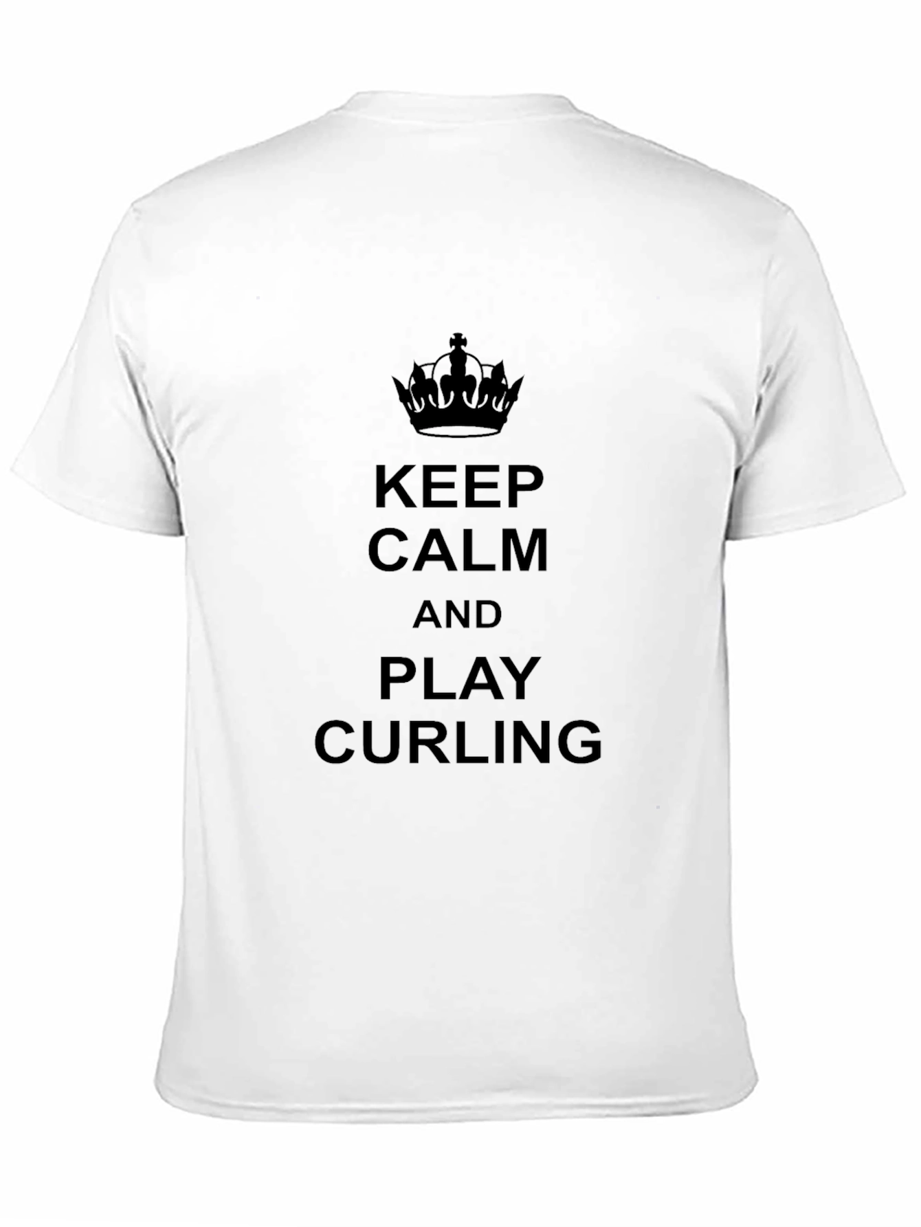 Keep Calm and Play Curling T-Shirt
