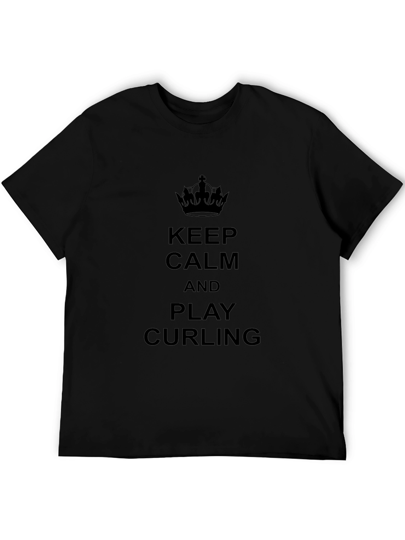 Keep Calm and Play Curling T-Shirt