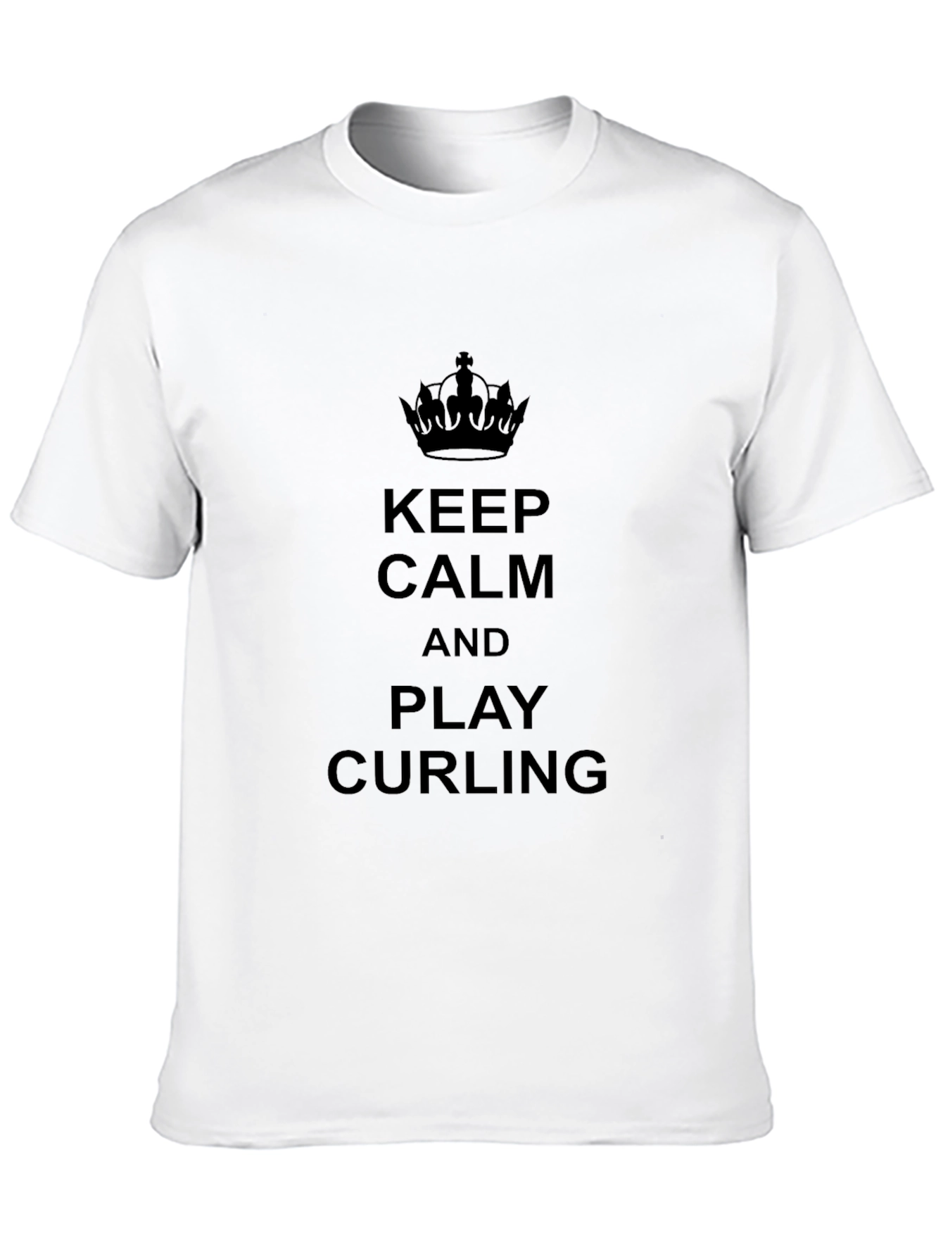 Keep Calm and Play Curling T-Shirt