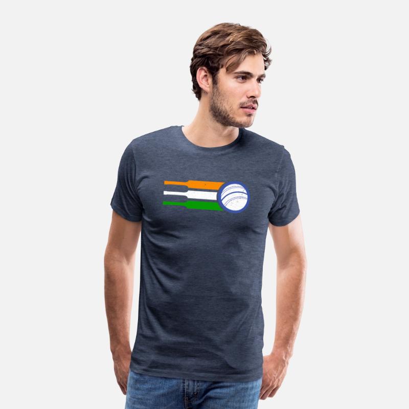 India Cricket Team Tshirt Indian Cricket Fan Flag
