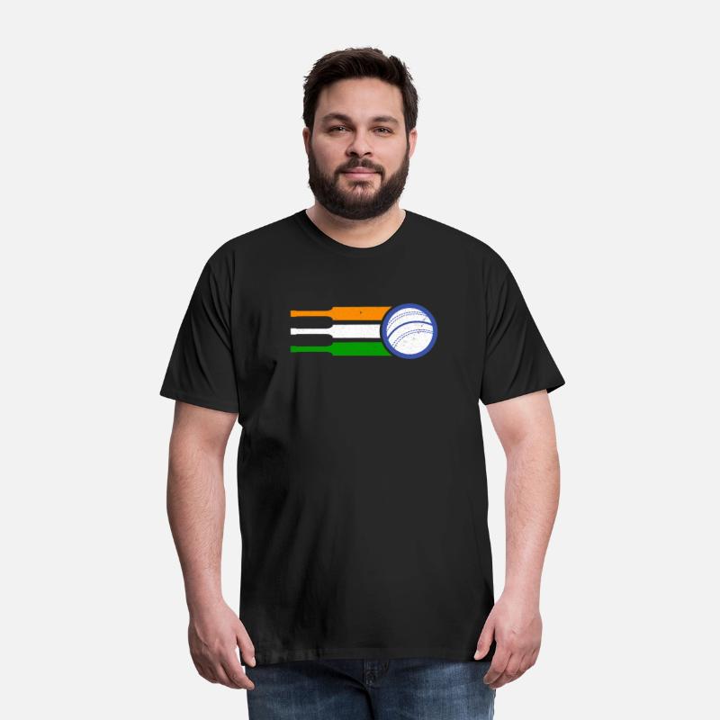 India Cricket Team Tshirt Indian Cricket Fan Flag