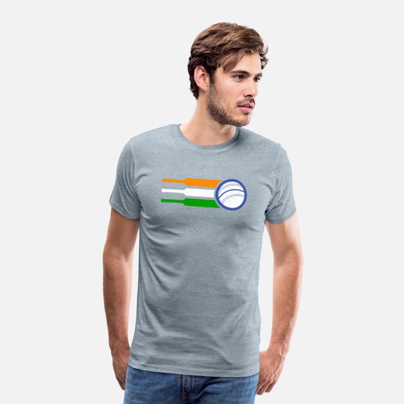 India Cricket Team Tshirt Indian Cricket Fan Flag