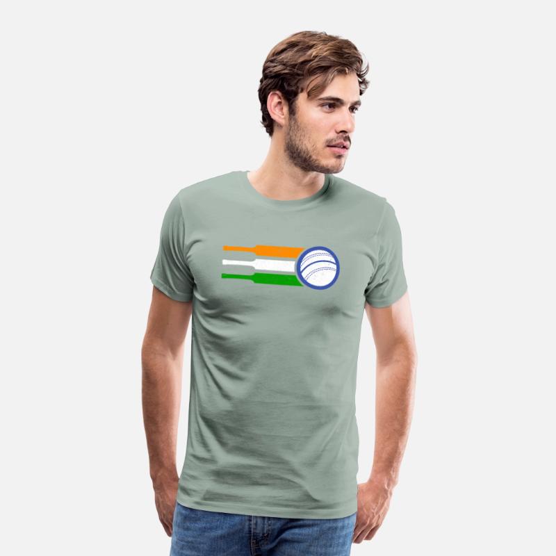 India Cricket Team Tshirt Indian Cricket Fan Flag