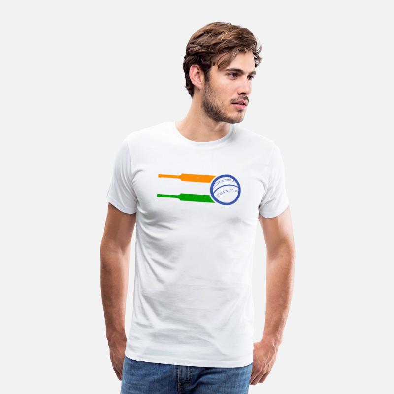 India Cricket Team Tshirt Indian Cricket Fan Flag