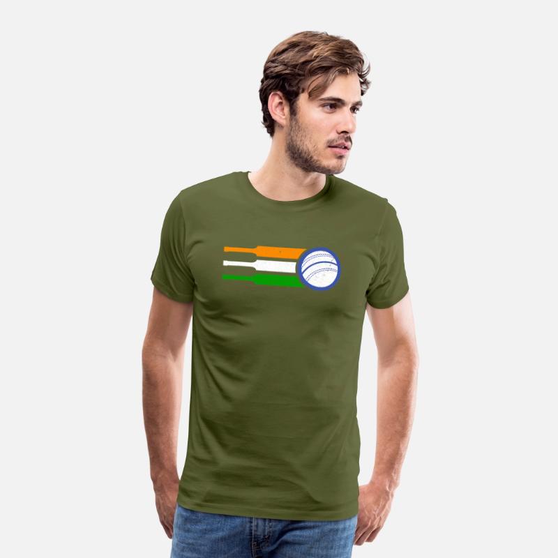 India Cricket Team Tshirt Indian Cricket Fan Flag