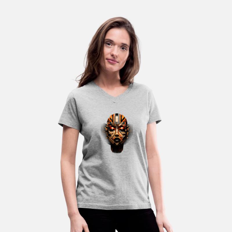 International Womens Day Woman Face Geometric