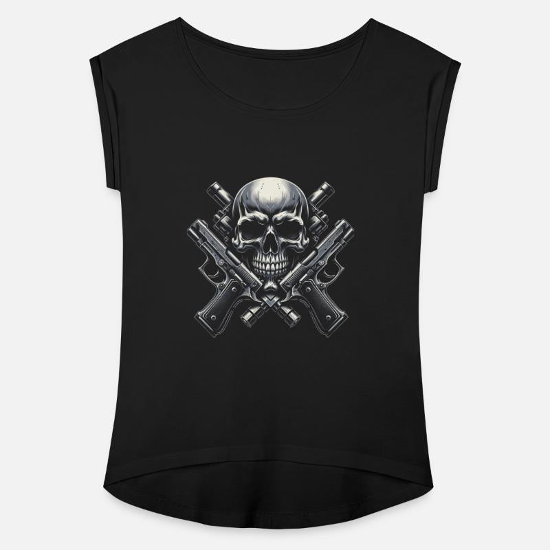 Ironclad Guardian: Crossed Pistols and Skull