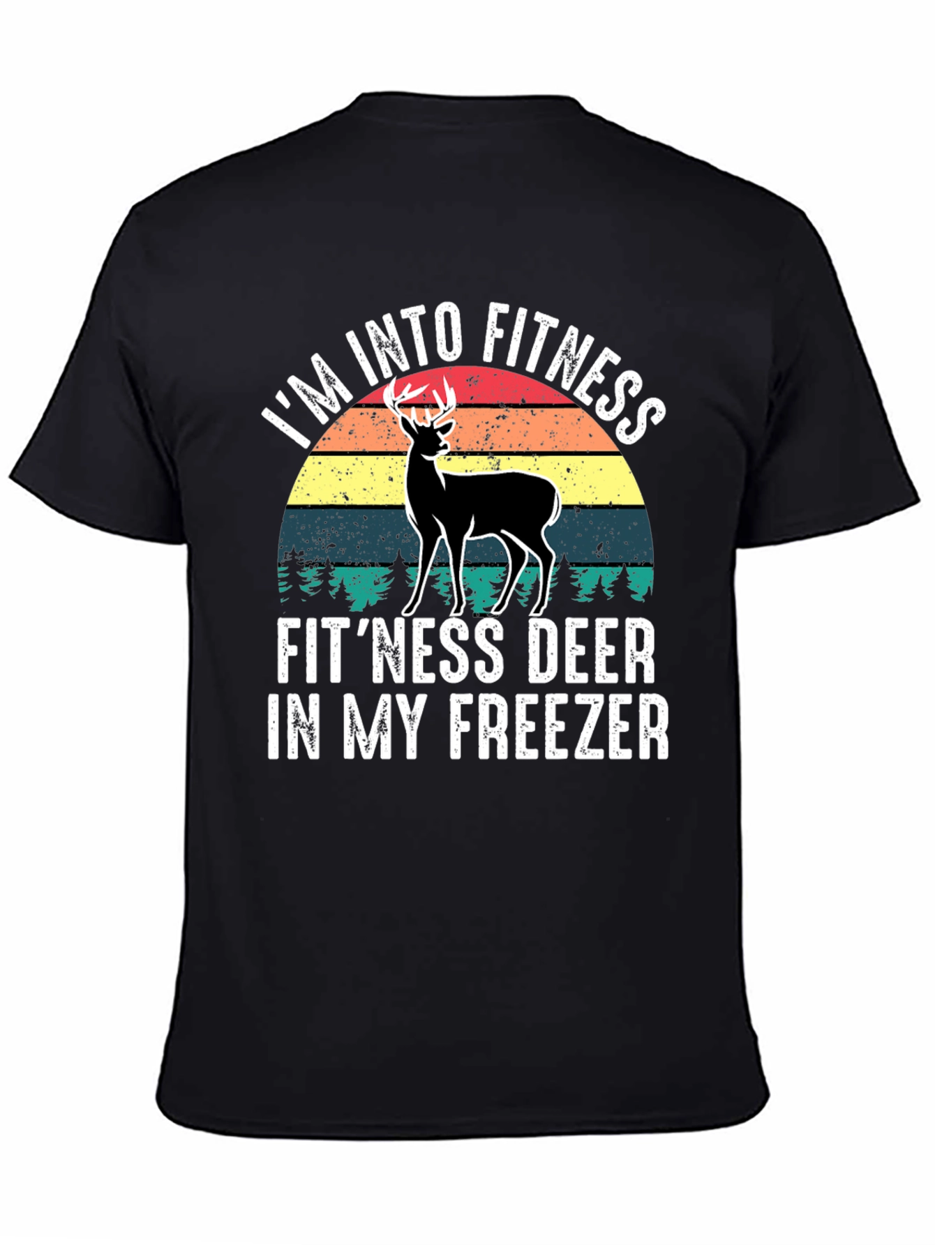 Fitness Deer T-Shirt - Funny Hunting Tee