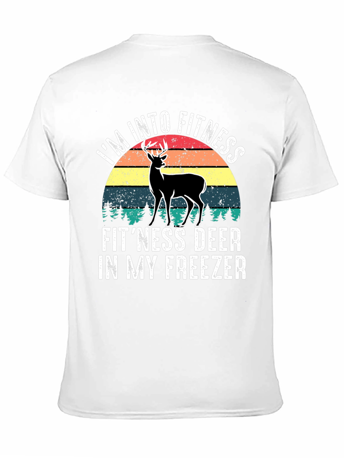 Fitness Deer T-Shirt - Funny Hunting Tee