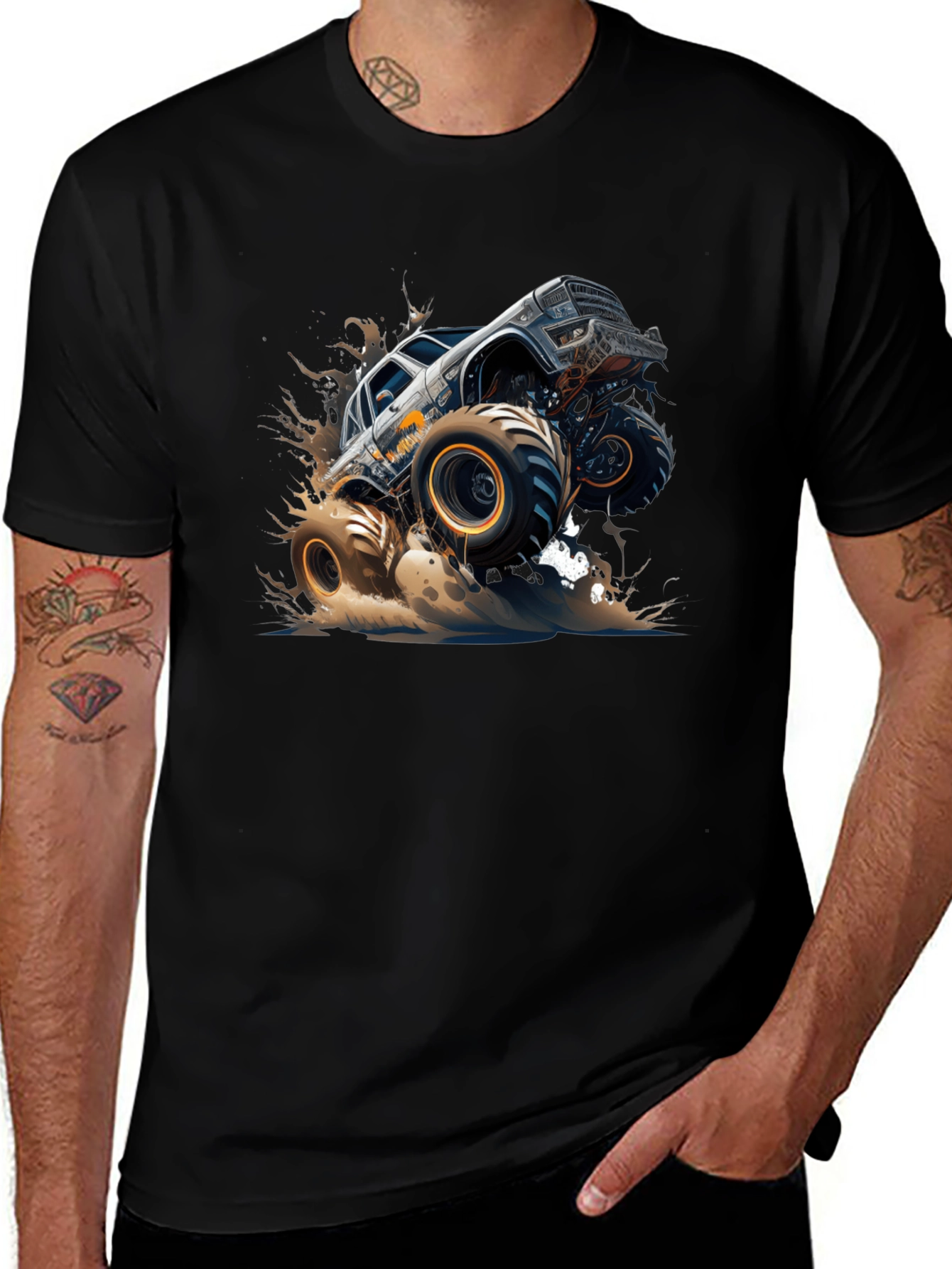 Monster Truck Graphic Tee - Off-Road Adventure
