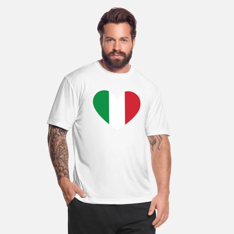 Italian Flag Heart Love Italy