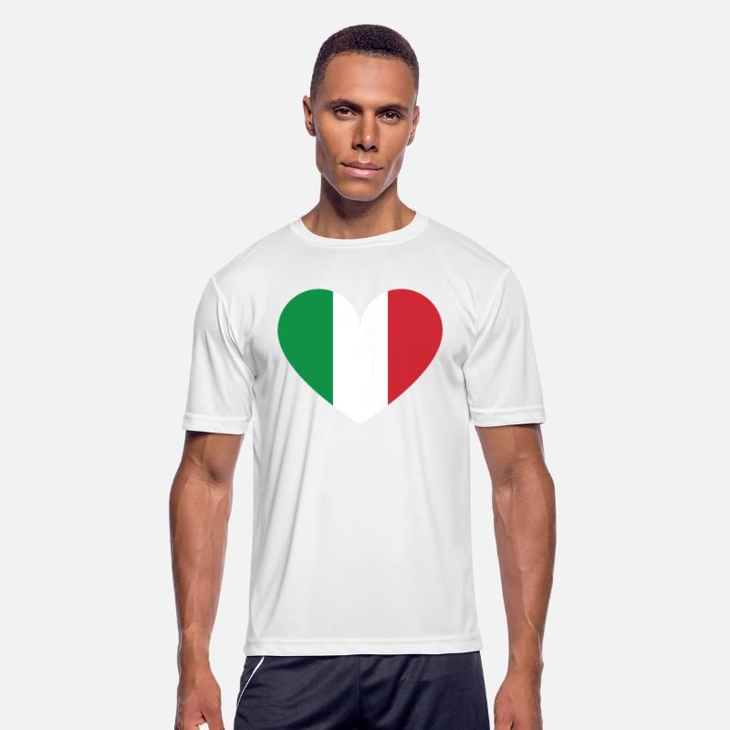Italian Flag Heart Love Italy
