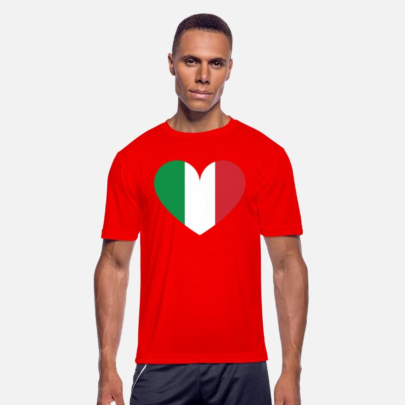 Italian Flag Heart Love Italy