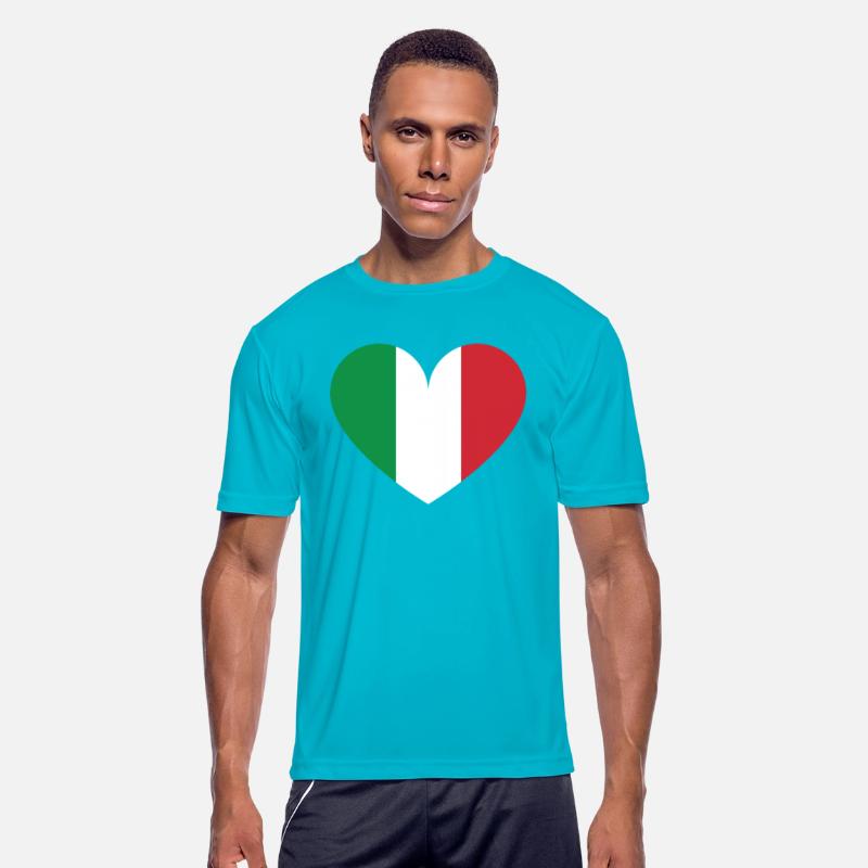 Italian Flag Heart Love Italy