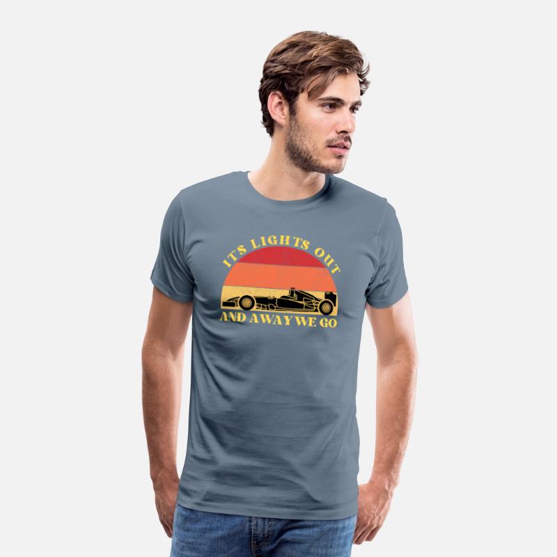 Its Lights Out And Away We Go Retro Sunset Formula