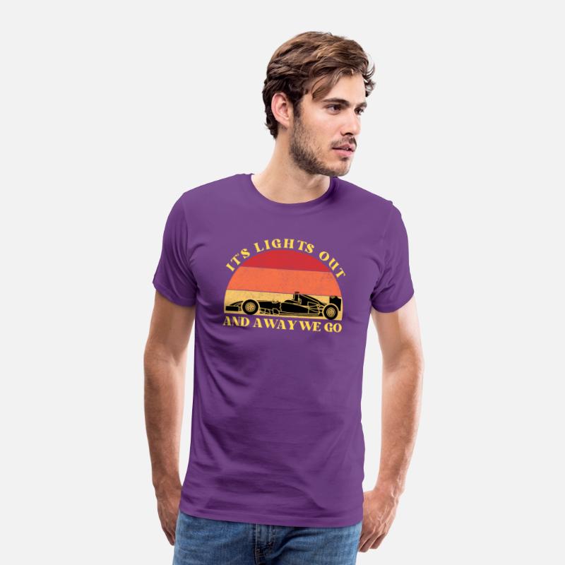 Its Lights Out And Away We Go Retro Sunset Formula