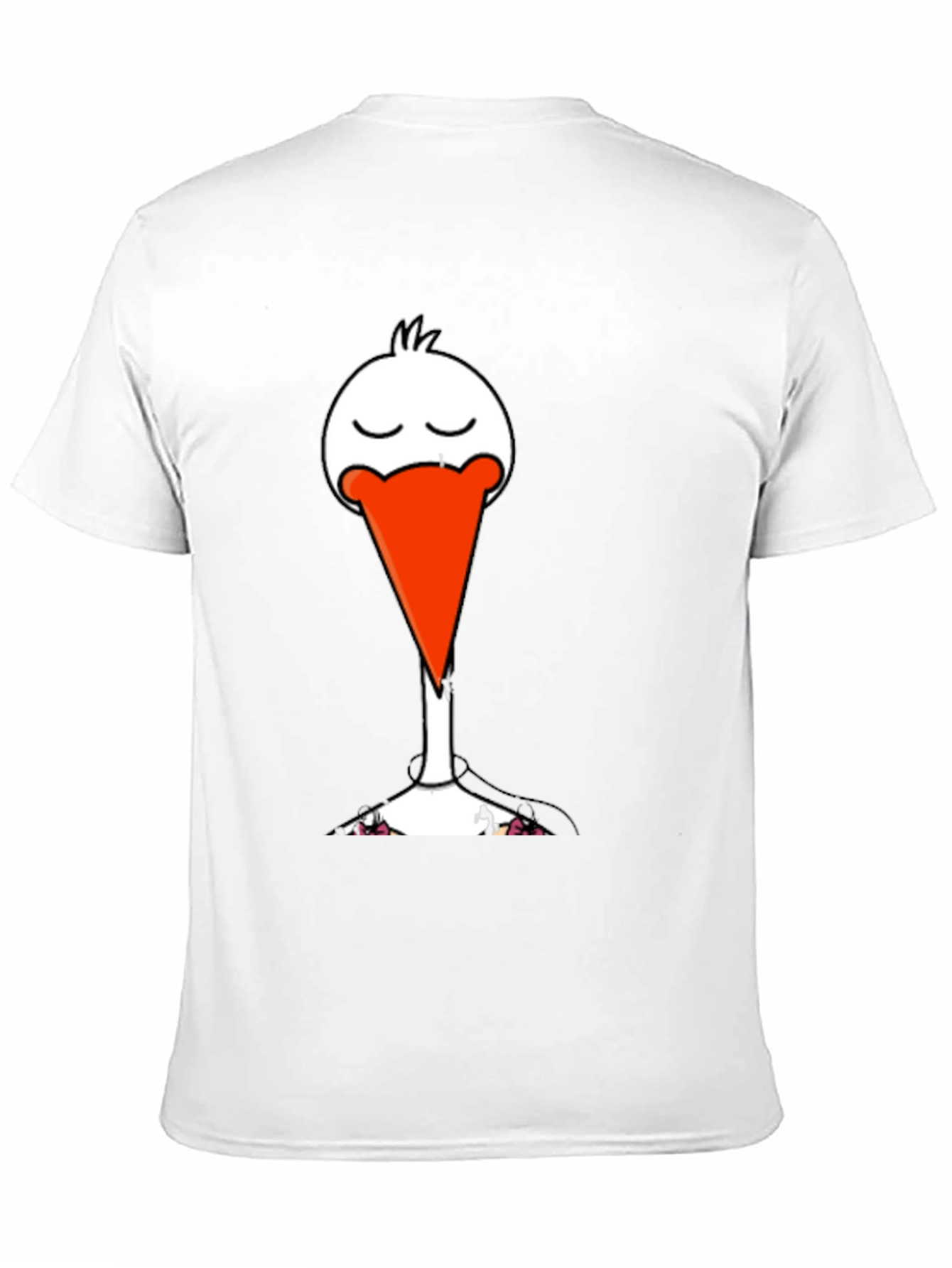 Funny Goose T-Shirt - Quirky Cartoon Bird Tee