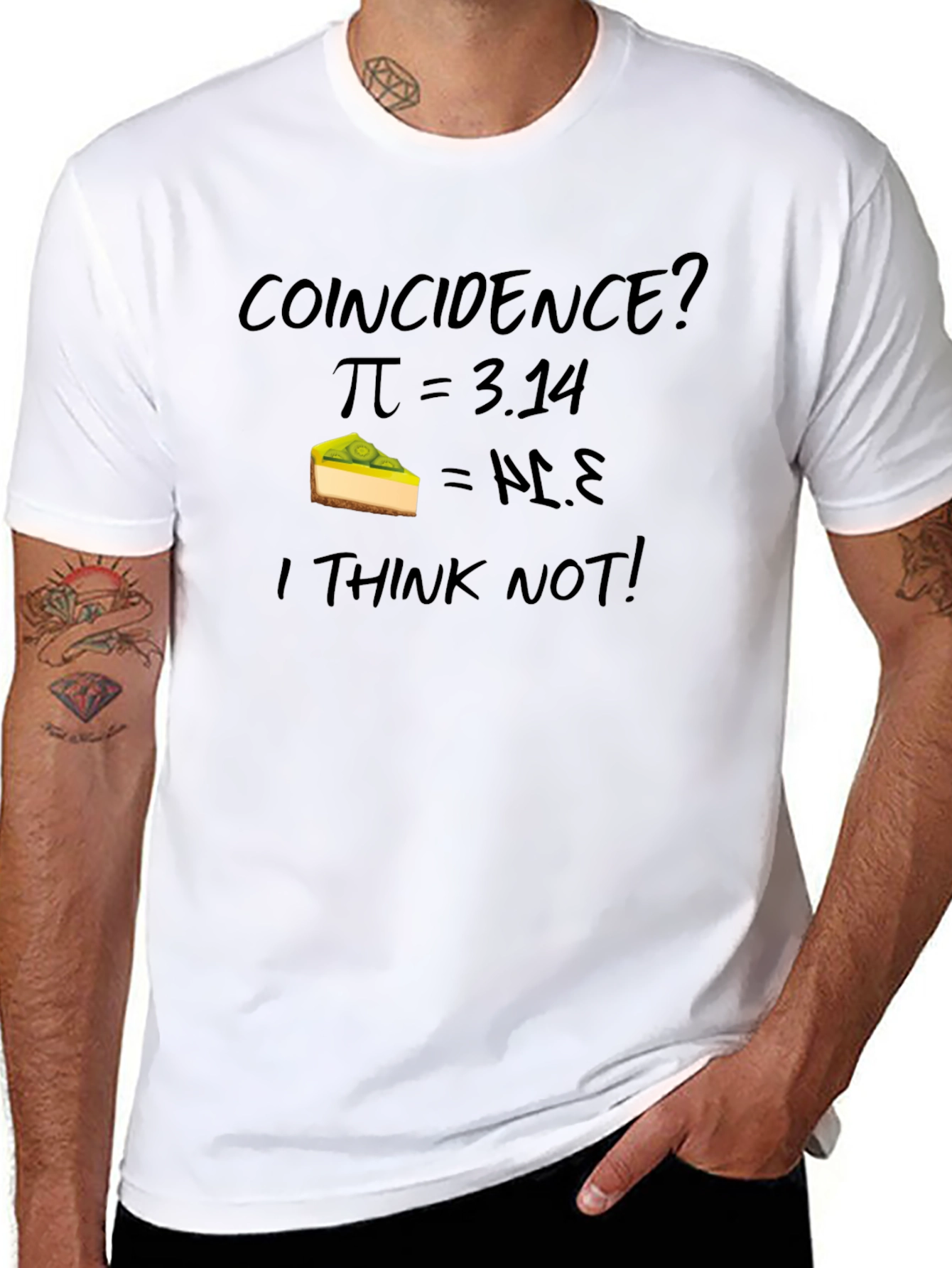 Coincidence? Pi = 3.14 Pie T-Shirt