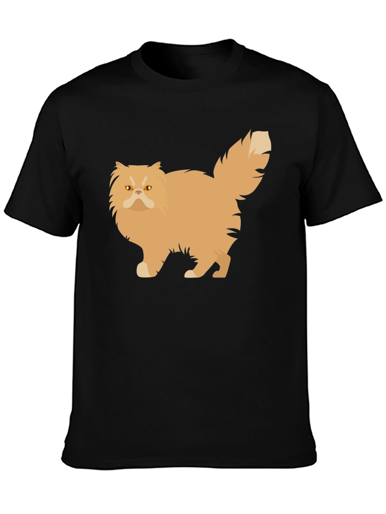 Cat Graphic T-Shirt - Soft Cotton Blend