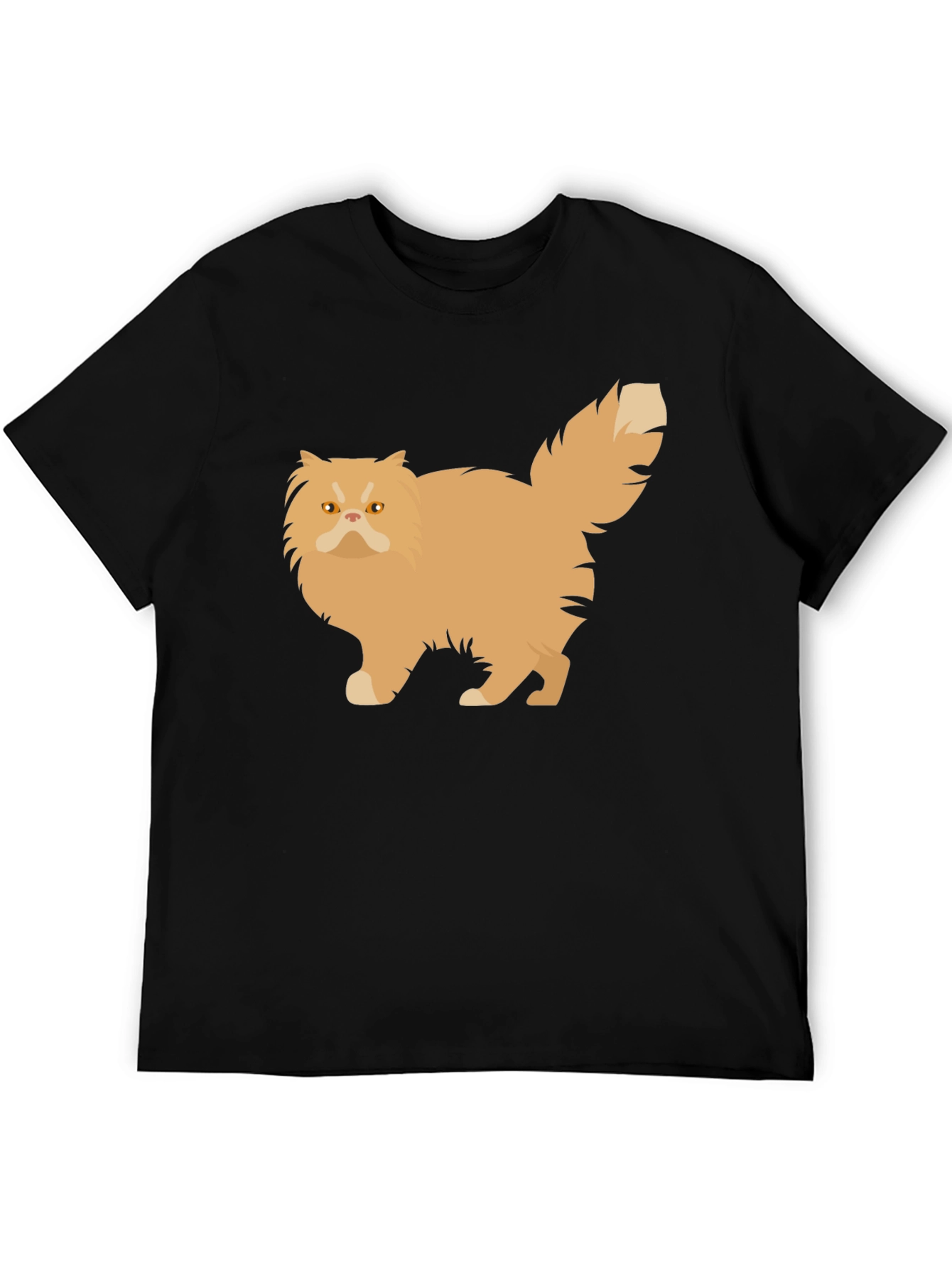 Cat Graphic T-Shirt - Soft Cotton Blend