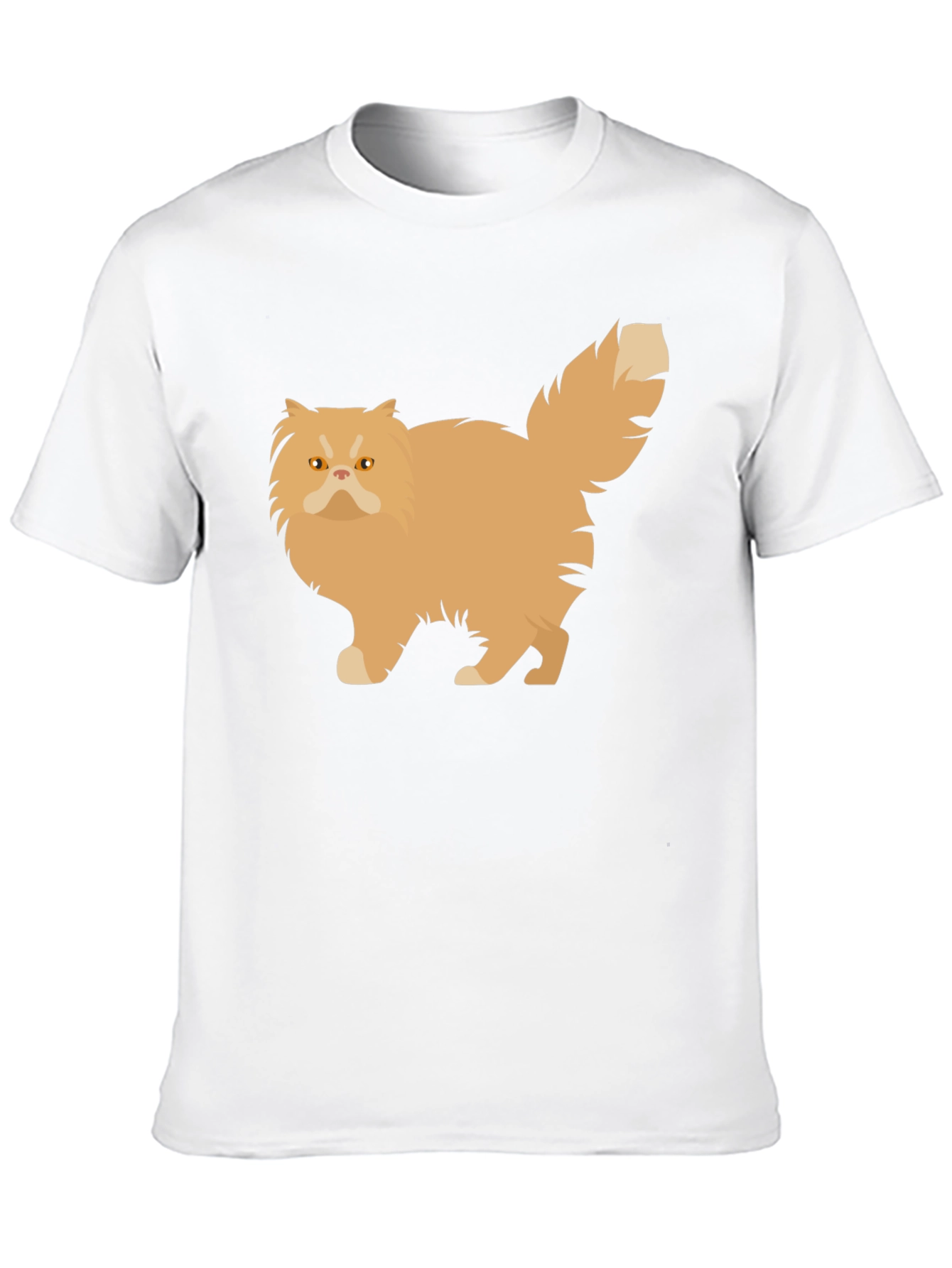 Cat Graphic T-Shirt - Soft Cotton Blend