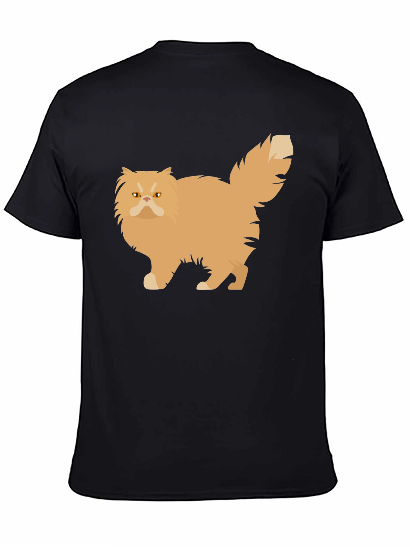Cat Graphic T-Shirt - Soft Cotton Blend