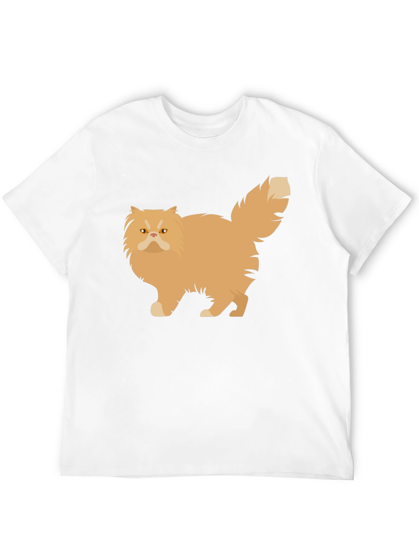 Cat Graphic T-Shirt - Soft Cotton Blend