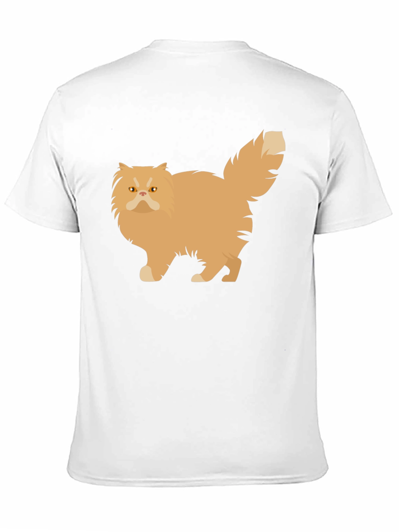 Cat Graphic T-Shirt - Soft Cotton Blend
